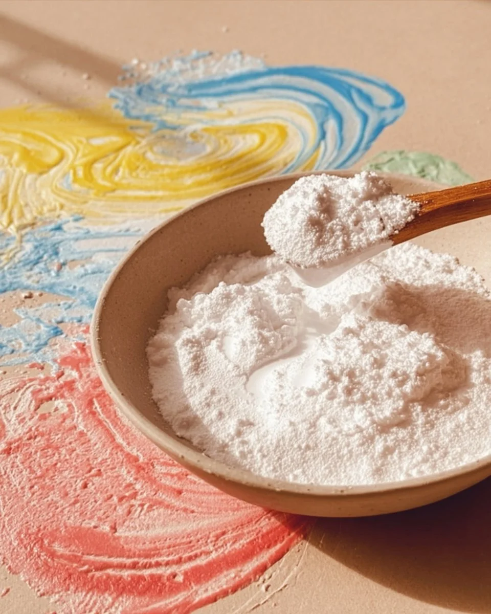 Baking Soda Fizzy Painting