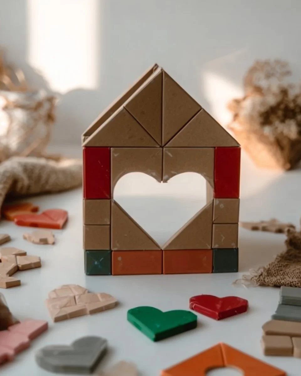 Build a Heart STEM Challenge - Affordable Fun for Boys and Girls