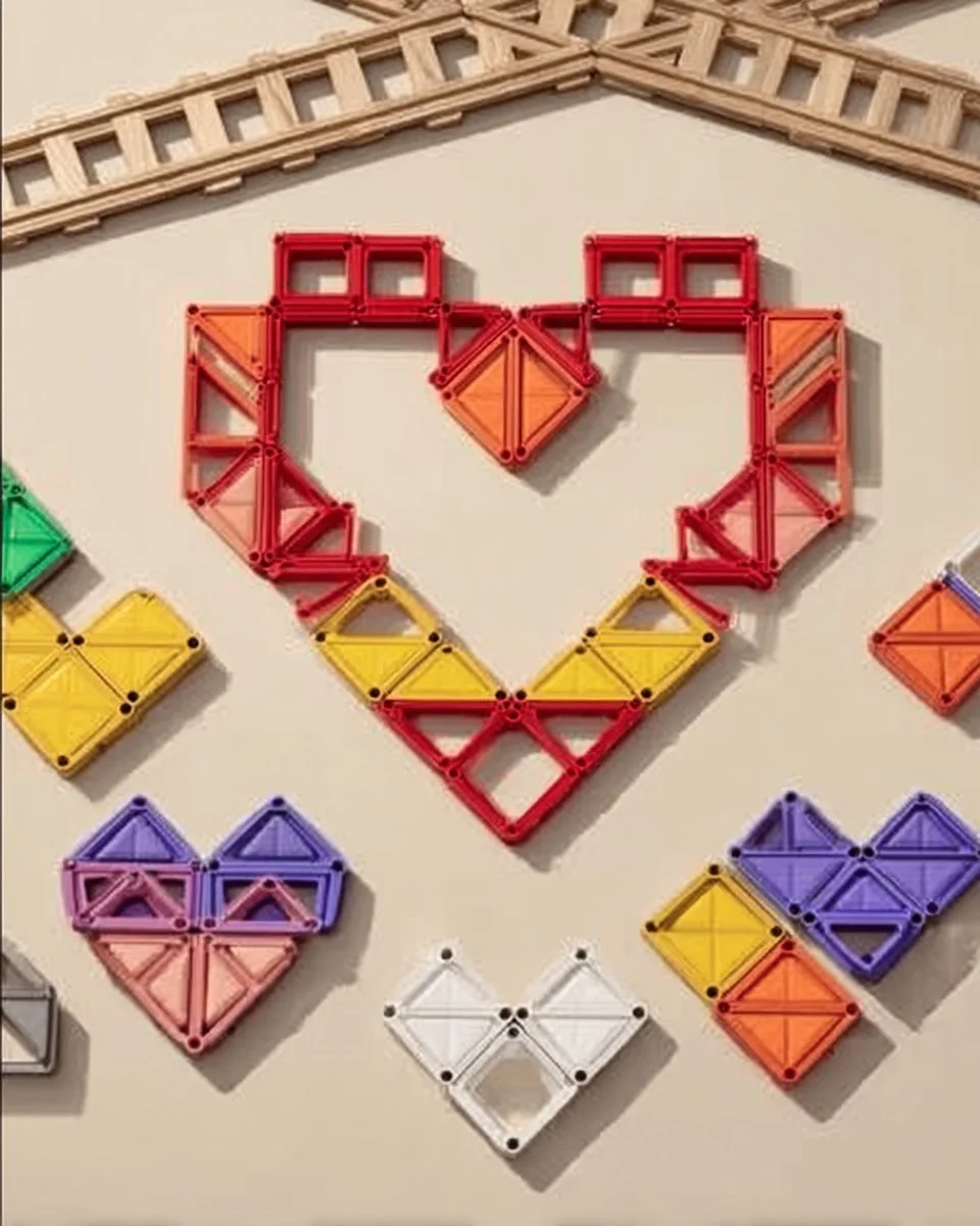 Build a Heart STEM Challenge - Affordable Fun for Boys and Girls