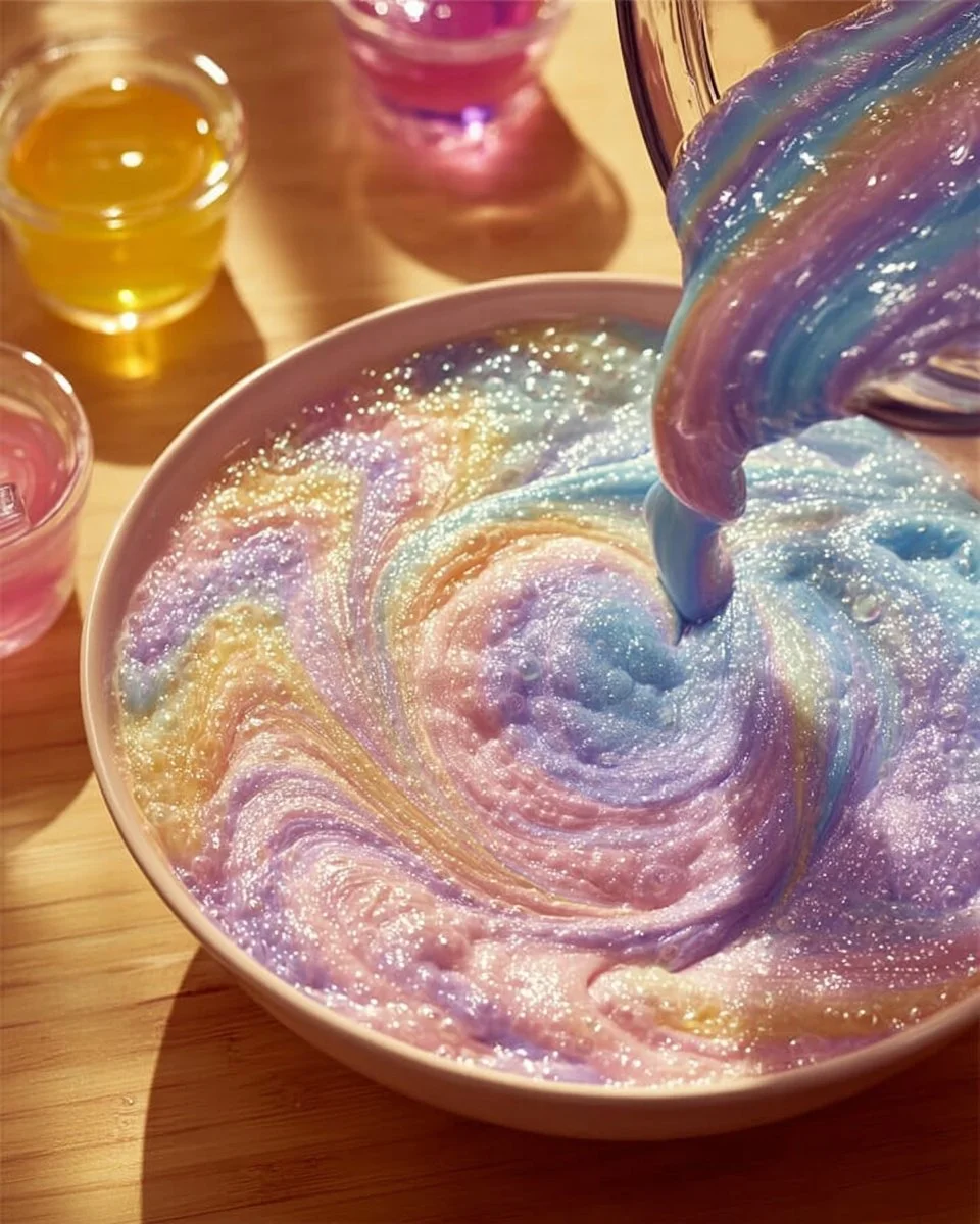 Cornstarch and Dish Soap Bubble Dough