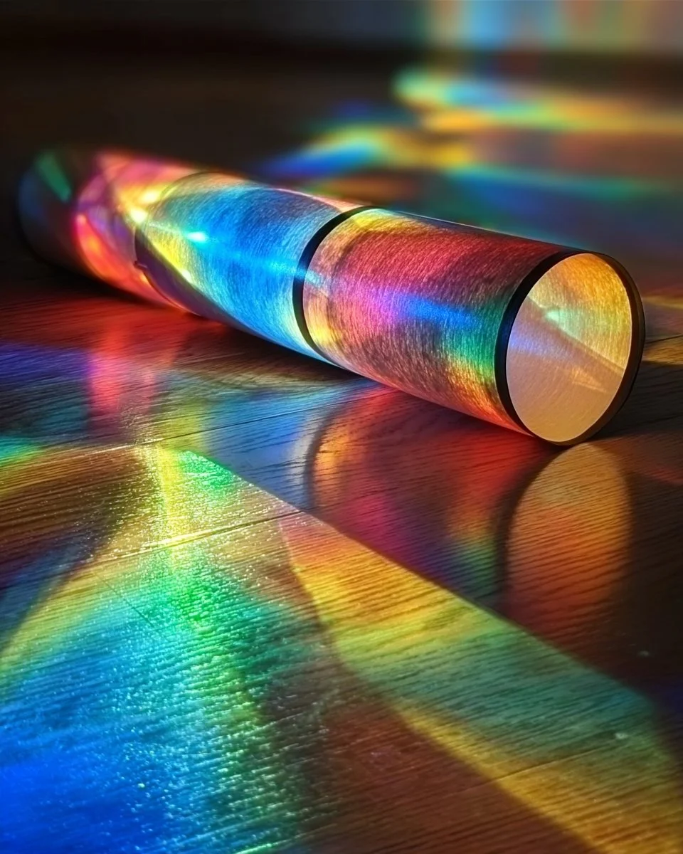 Creative Science Craft For Kids Rainbow Light Show