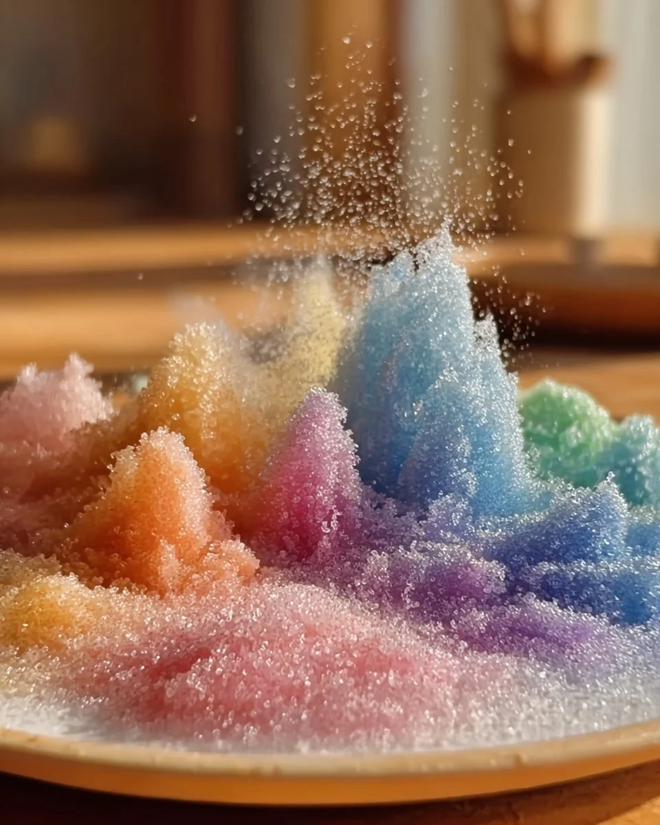 Fireworks Rainbow Sugar Explosion: A Fizzy, Colorful Science Surprise! - Savory Splash