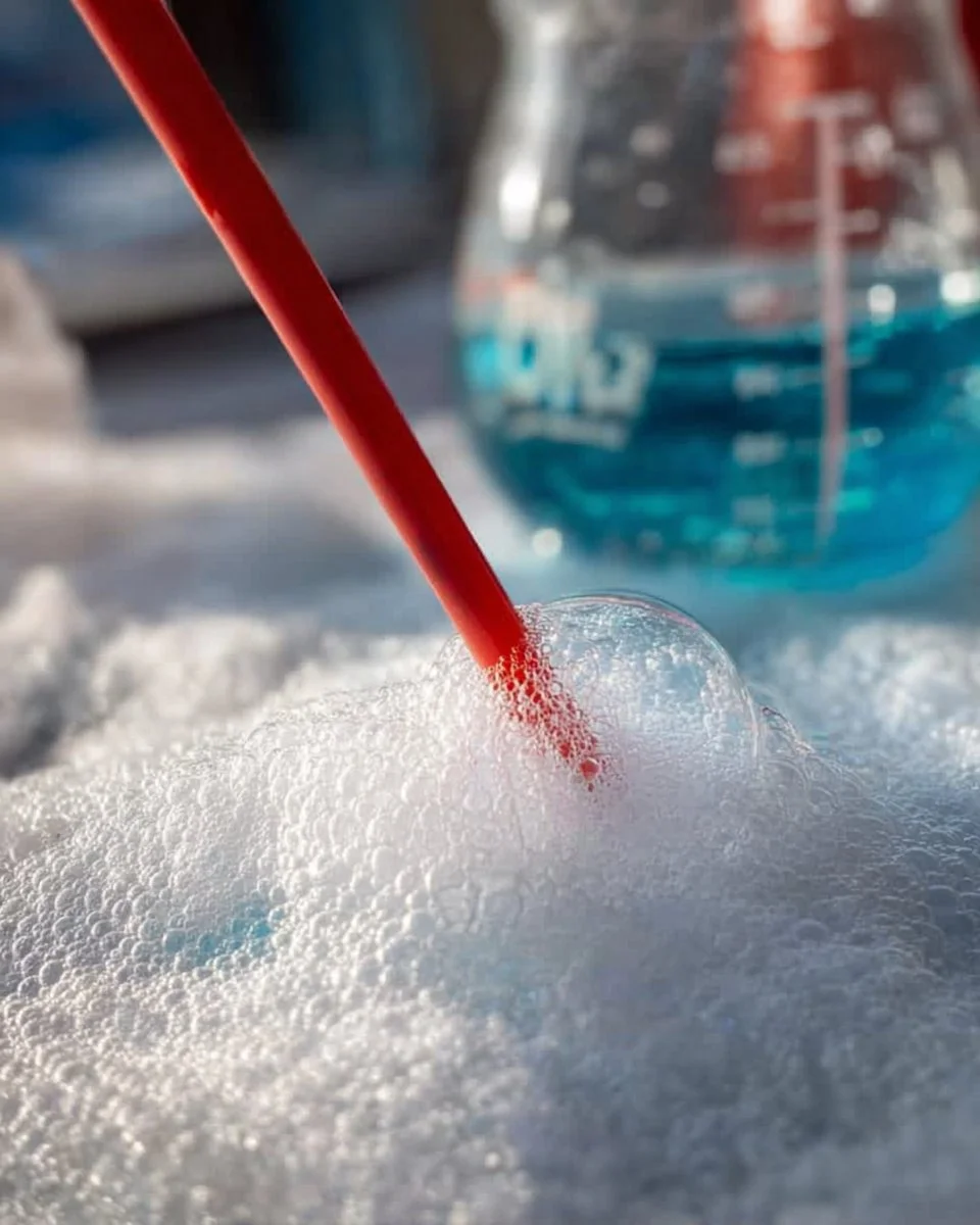 How To Make Frozen Bubbles - Winter Activity for Kids