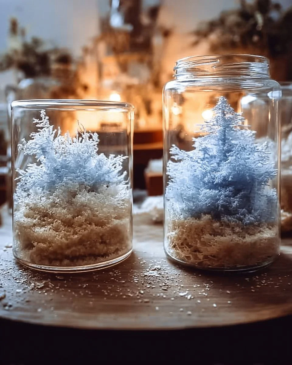 Magical Snowstorm in a Jar DIY Winter Craft