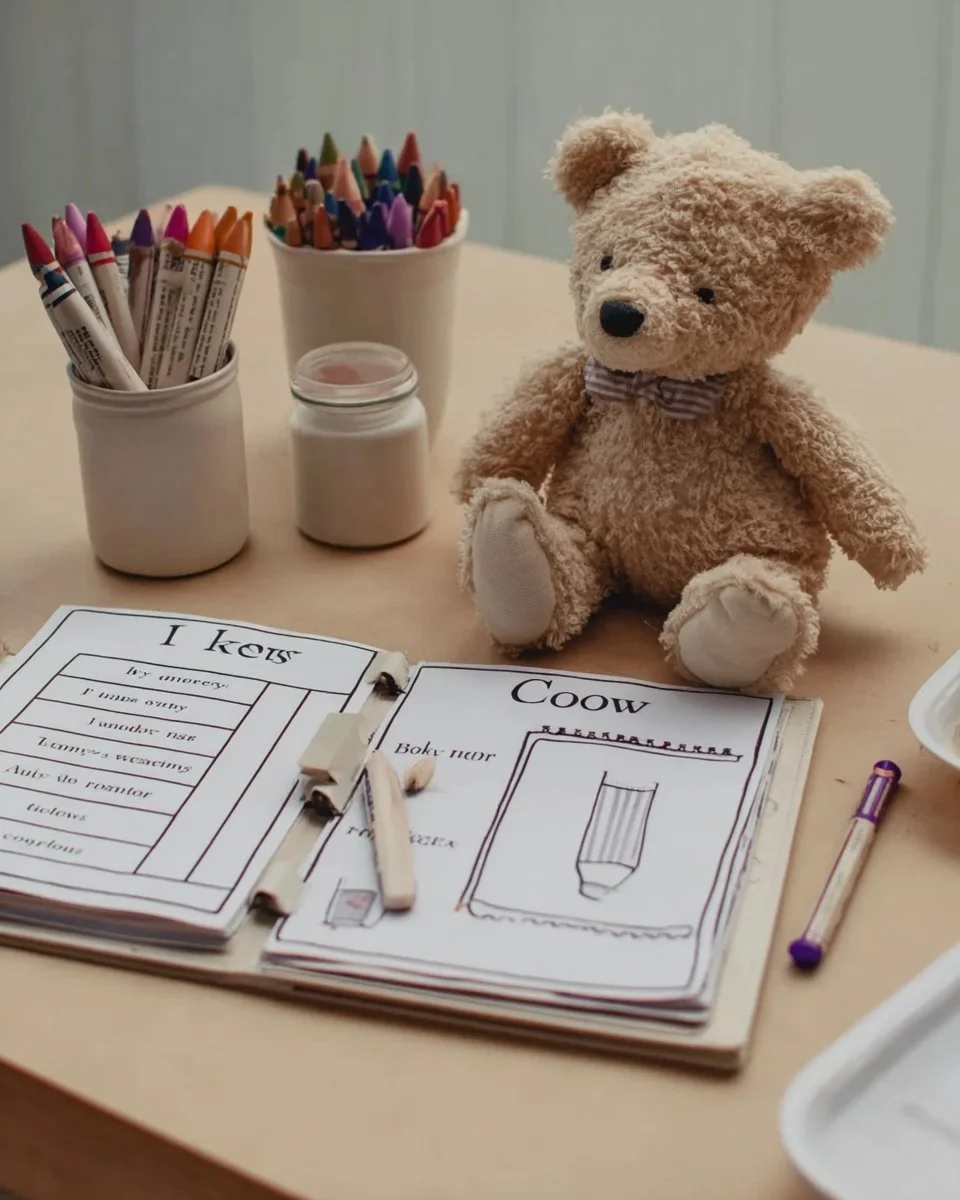 Back to School Activity Binder (Preschool)