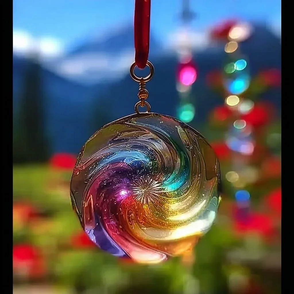 Clear Glue Suncatcher