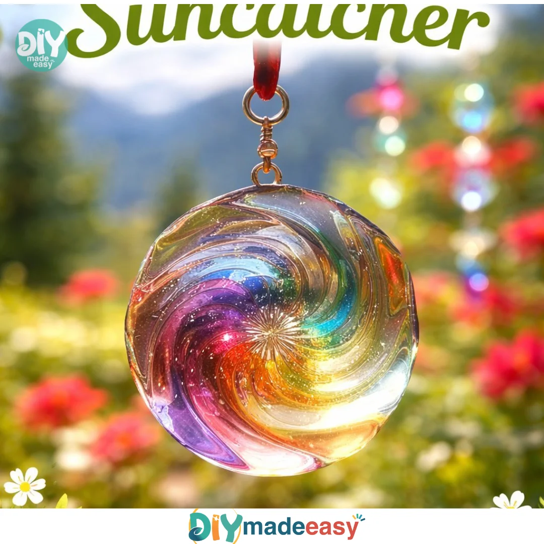 Clear Glue Suncatcher
