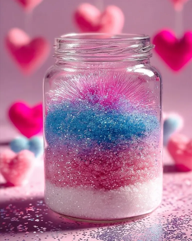 Colorful baking soda and vinegar reaction experiment showing vibrant fizz and foam.