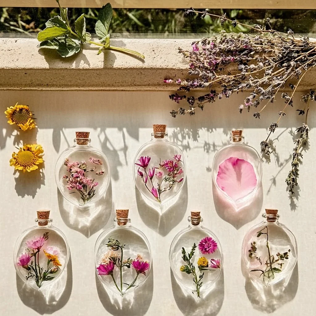 DIY Bioplastic Suncatchers