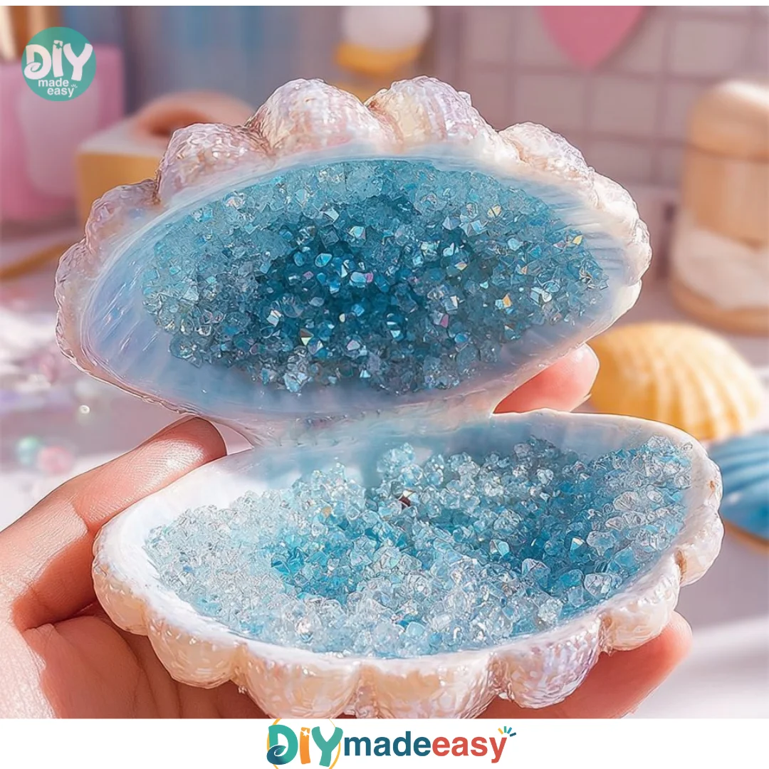 DIY Crystal Seashells