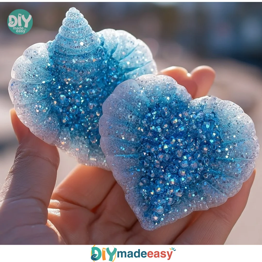 DIY Crystal Seashells