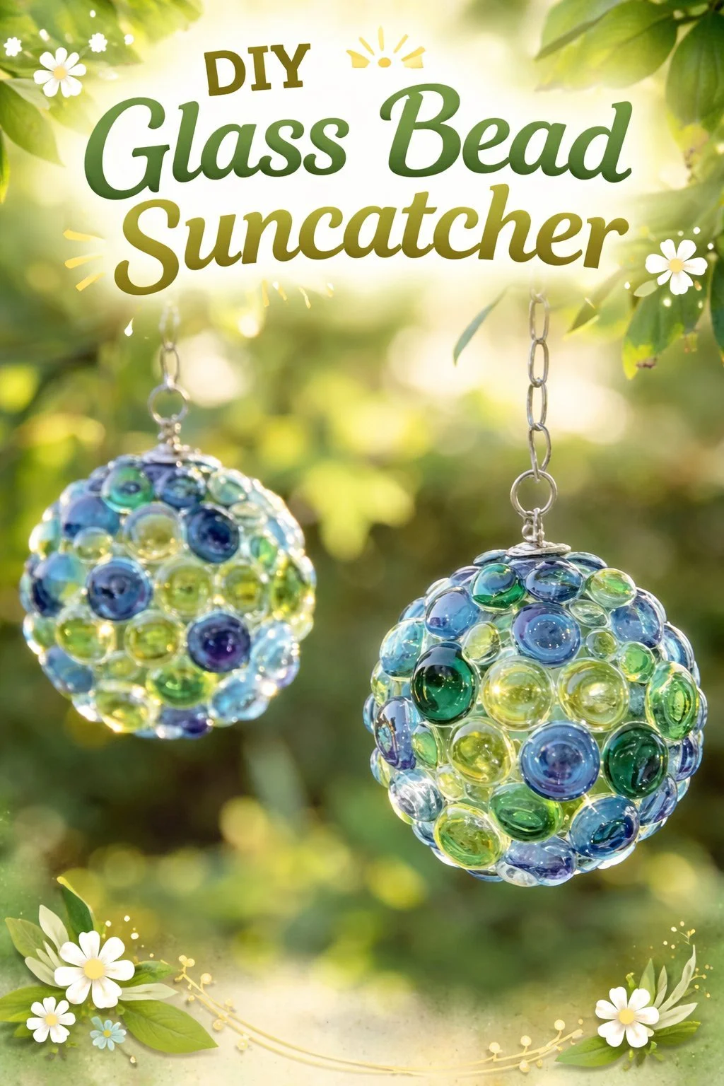 DIY Glass Bead Suncatcher