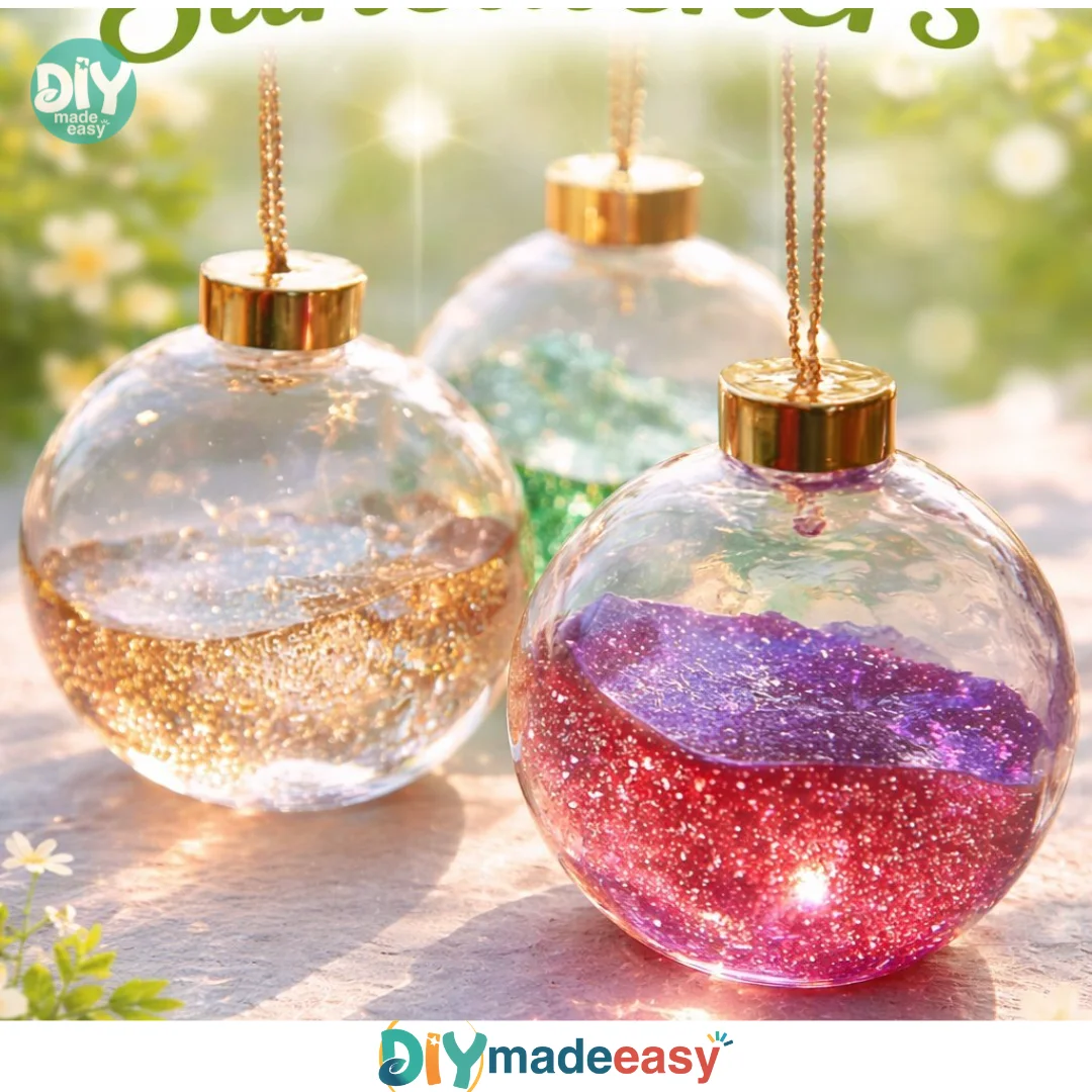 DIY Glue Suncatchers