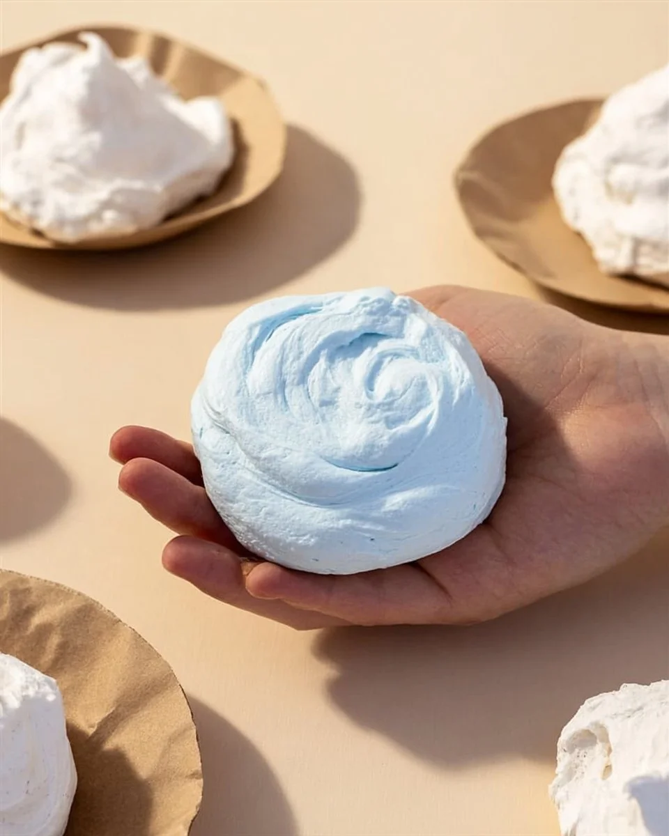DIY Shaving Cream Play Dough