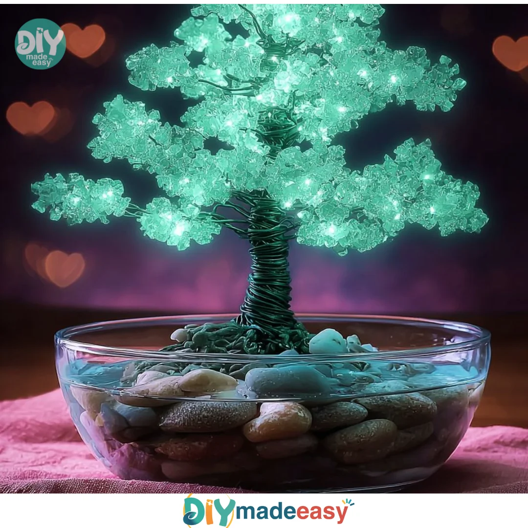 Glow-in-the-Dark Crystal Tree