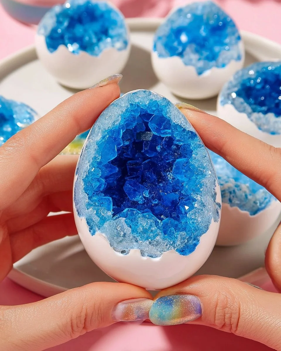 How to Make Crystal Eggshell Geodes