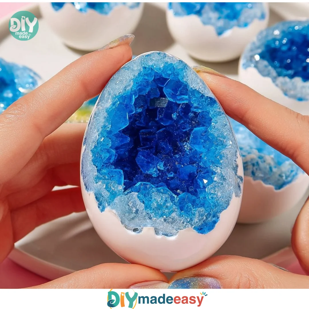 How to Make Crystal Eggshell Geodes