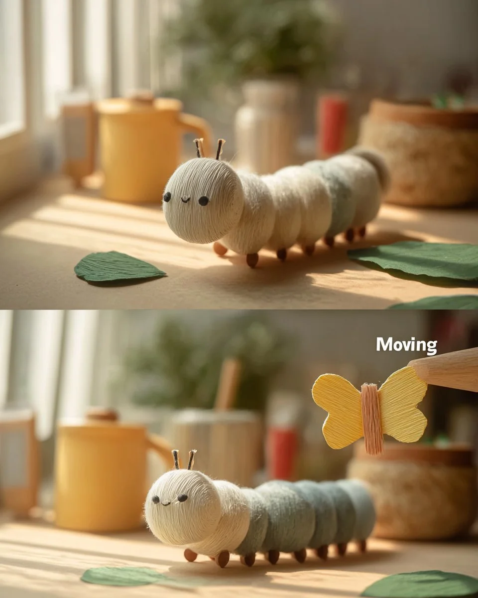 Moving Caterpillar Craft