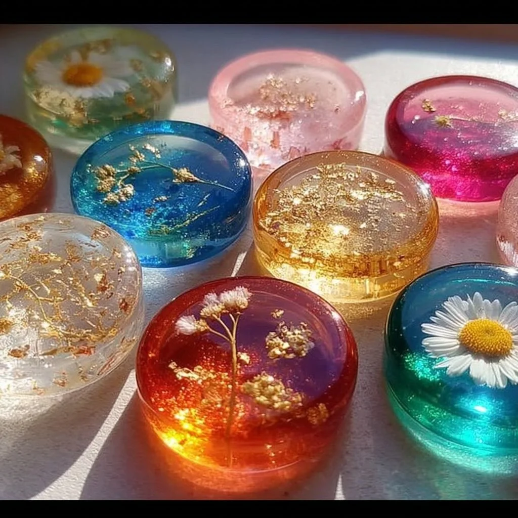 Plastic Lid Glue Suncatcher Craft