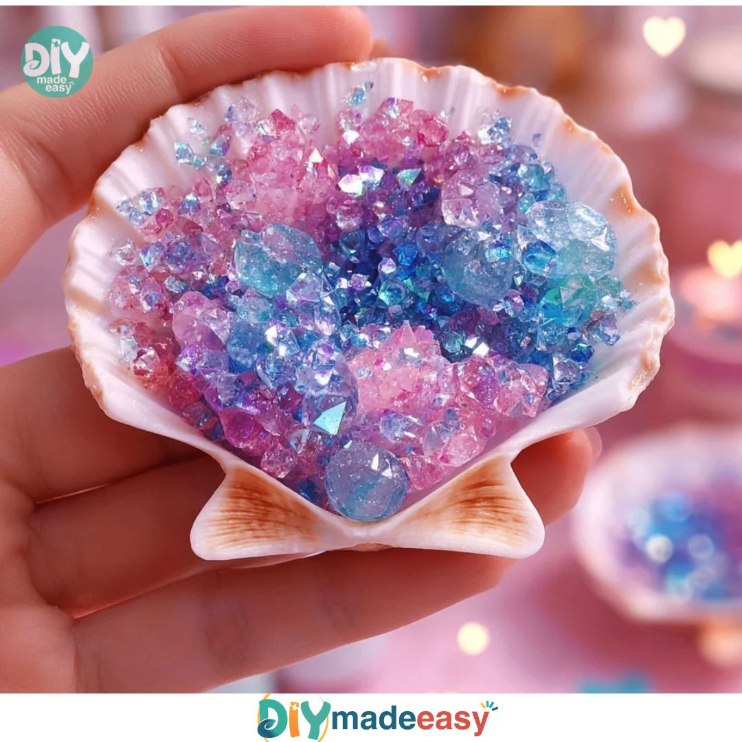 Seashell Crystal Art