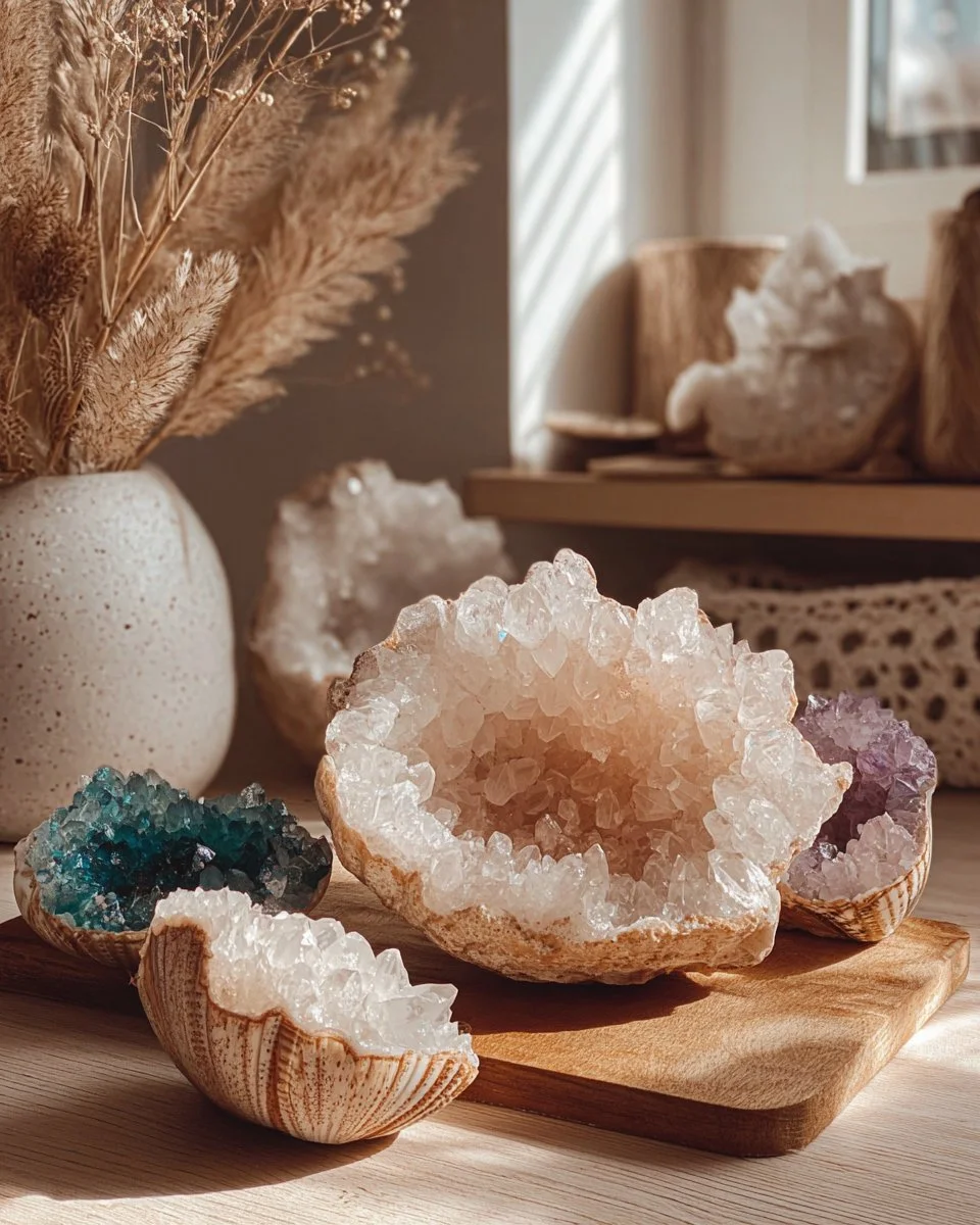 Seashell Crystal Geodes