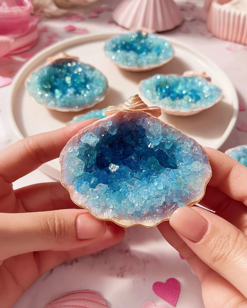 Seashell Crystal Geodes