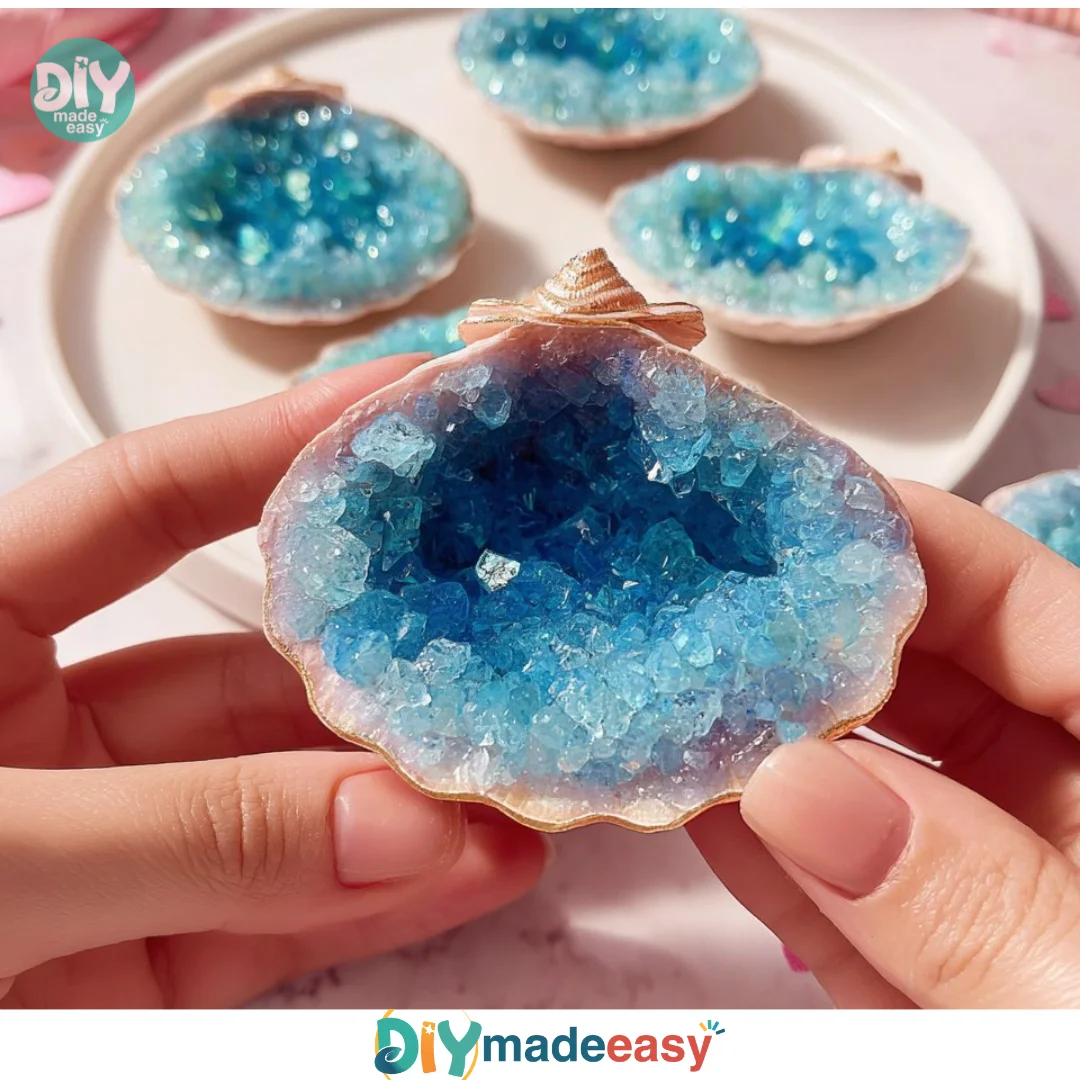 Seashell Crystal Geodes