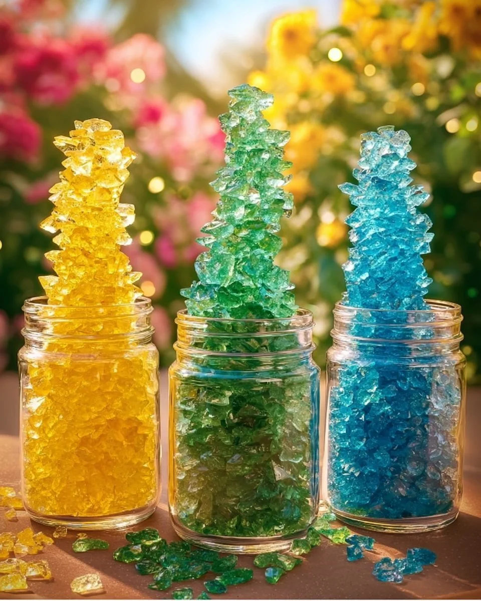 Sugar Crystal Experiment