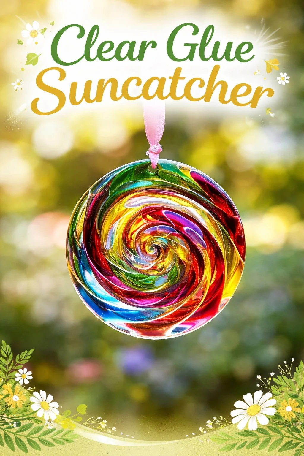 The Quiet Joy of Making Clear Glue Suncatcher
