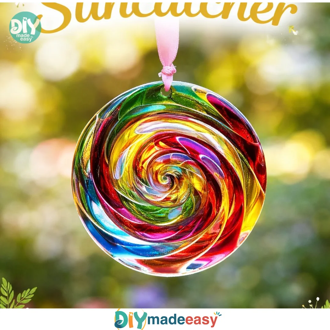 The Quiet Joy of Making Clear Glue Suncatcher