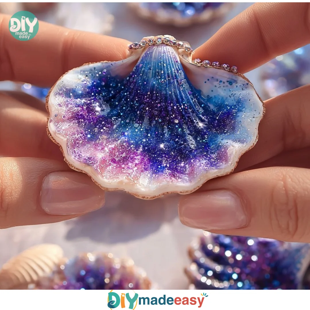 The Quiet Joy of Making Galaxy Crystal Seashells