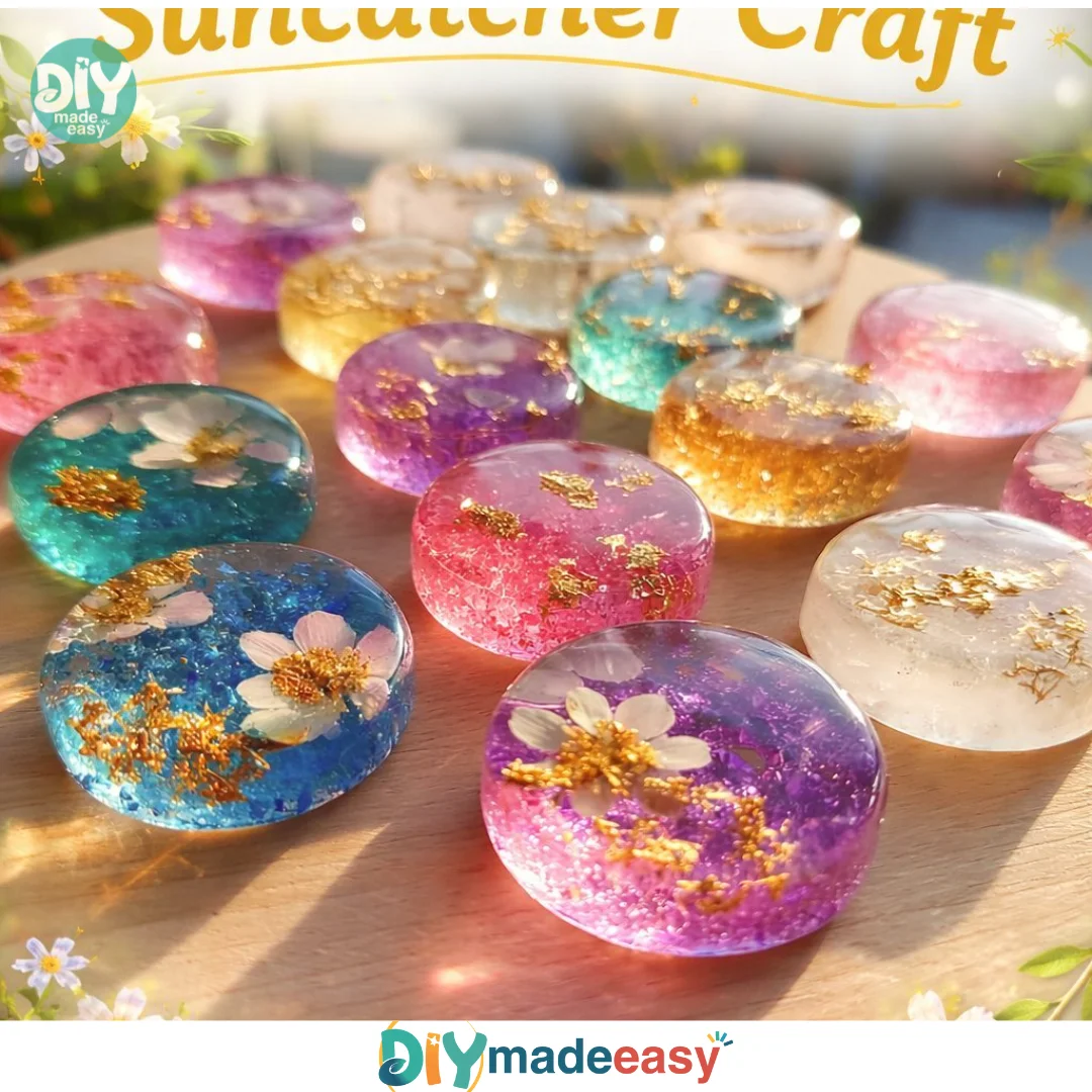 The Quiet Joy of Making Plastic Lid Glue Suncatcher Craft