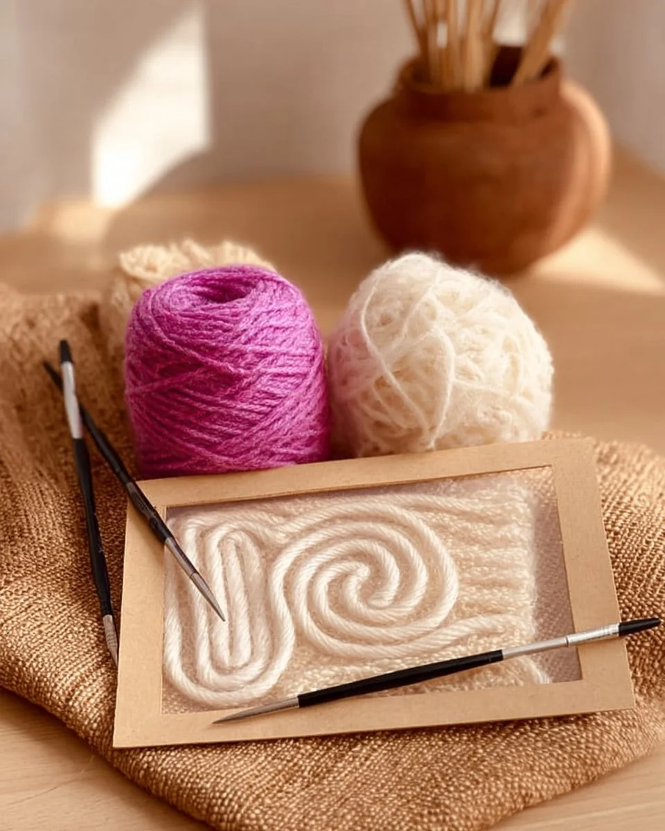 Yarn Pen Art Hack