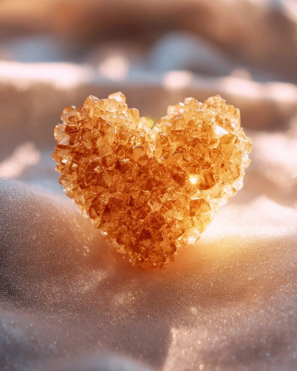 Amber Flame Crystals