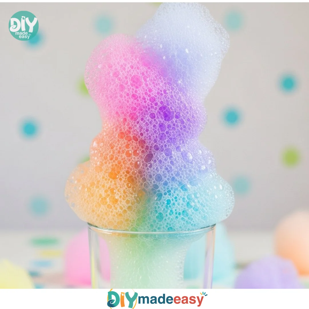 Color Burst Foam Eruption Science Experiment