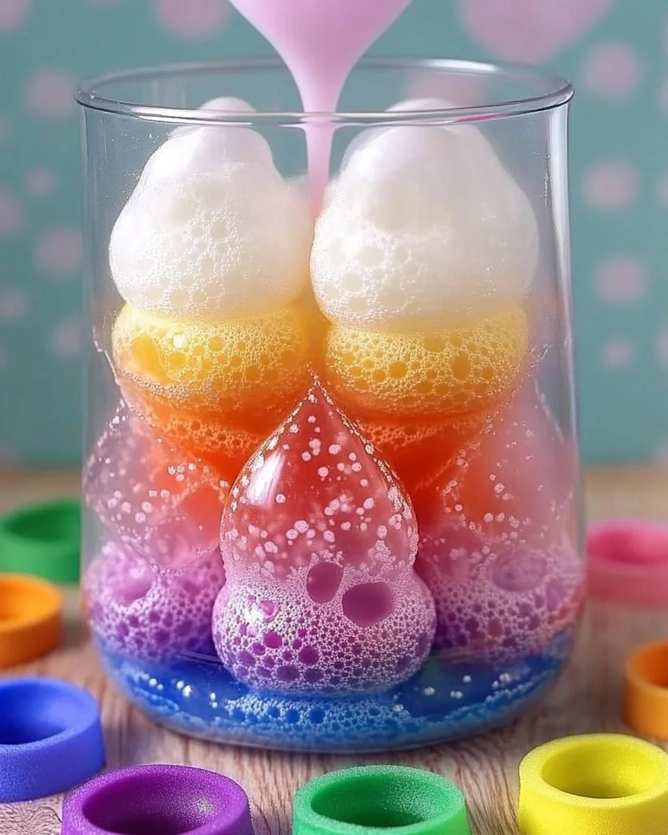 Color Burst Foam Eruption Science Experiment