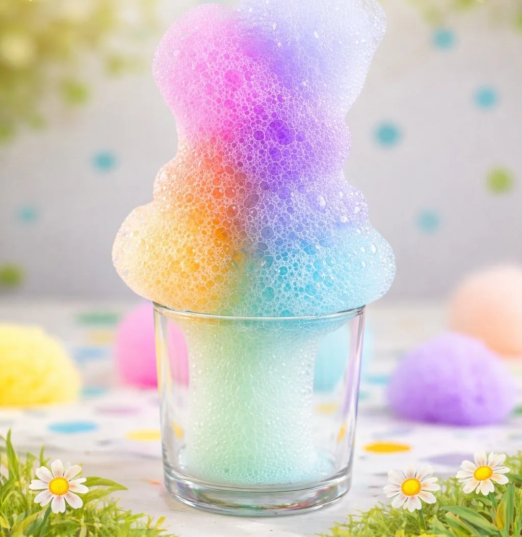 Color Burst Foam Eruption Science Experiment