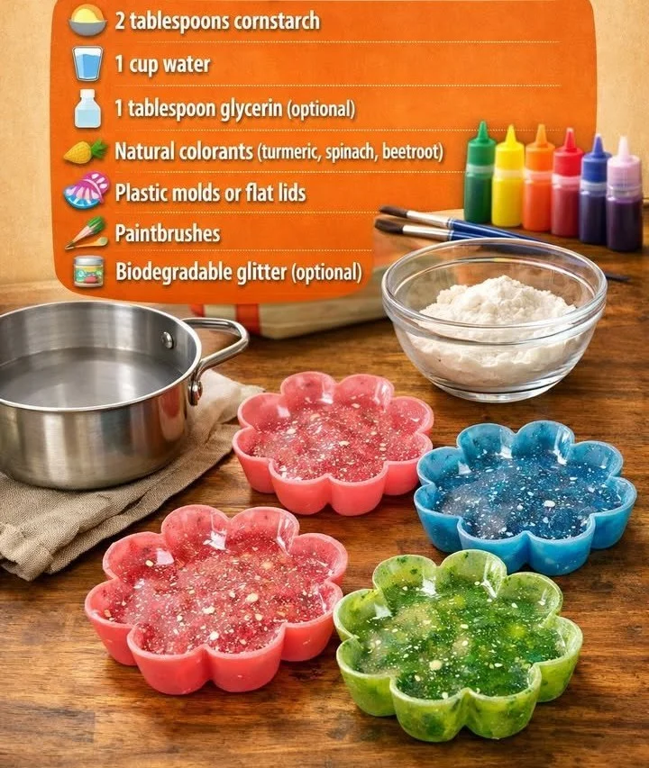 Colorful Eco-Friendly Bioplastic Suncatchers