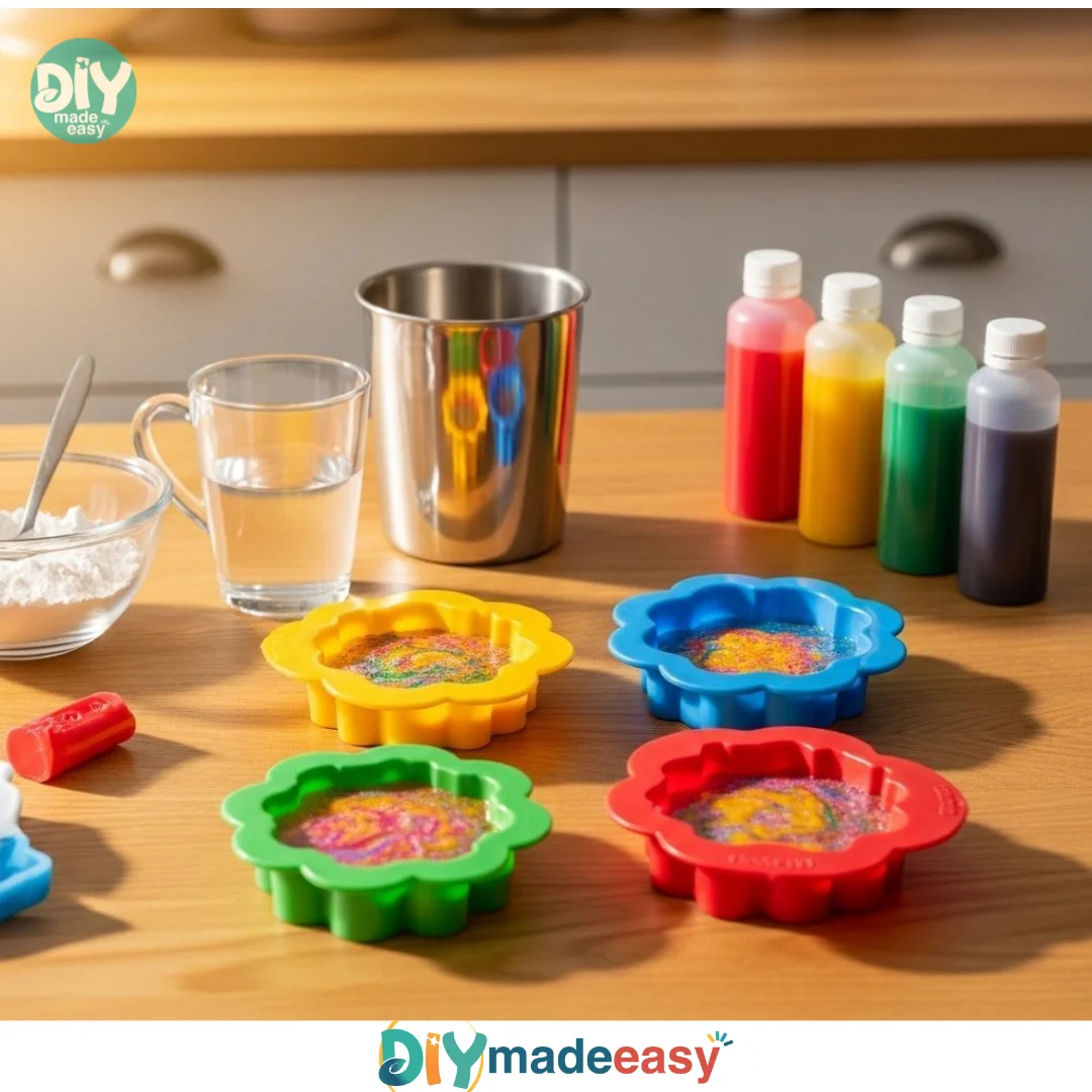 Colorful Eco-Friendly Bioplastic Suncatchers