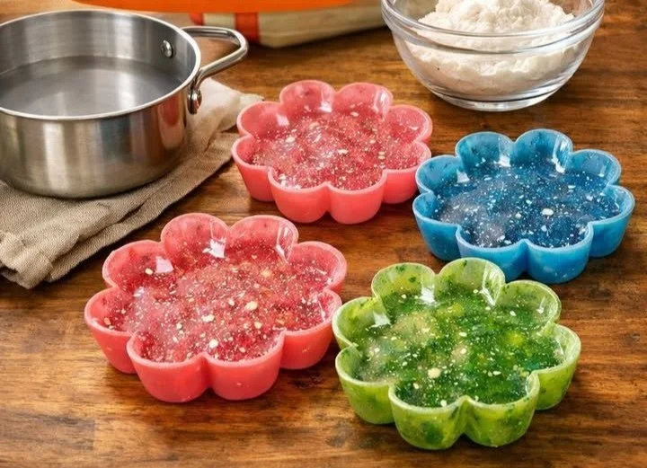 Colorful Eco-Friendly Bioplastic Suncatchers