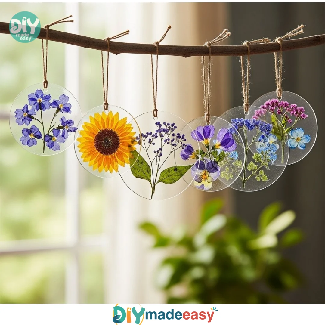 Cornstarch Bioplastic for Pressed Flowers