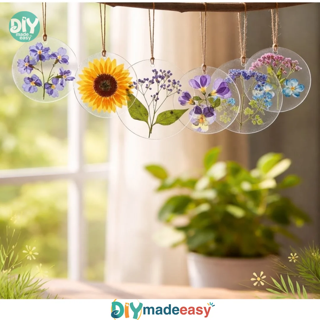 Cornstarch Bioplastic for Pressed Flowers