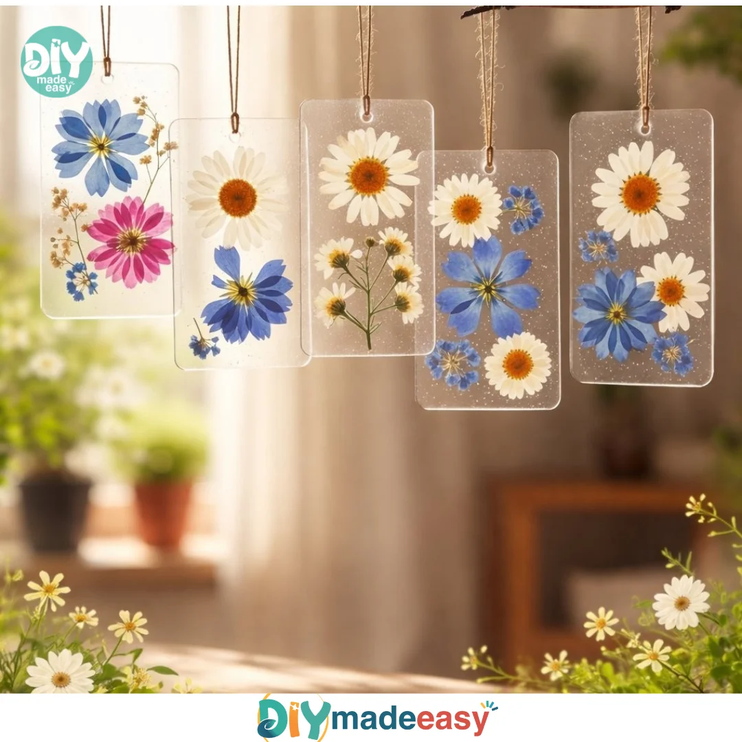 Cornstarch Flower Charms