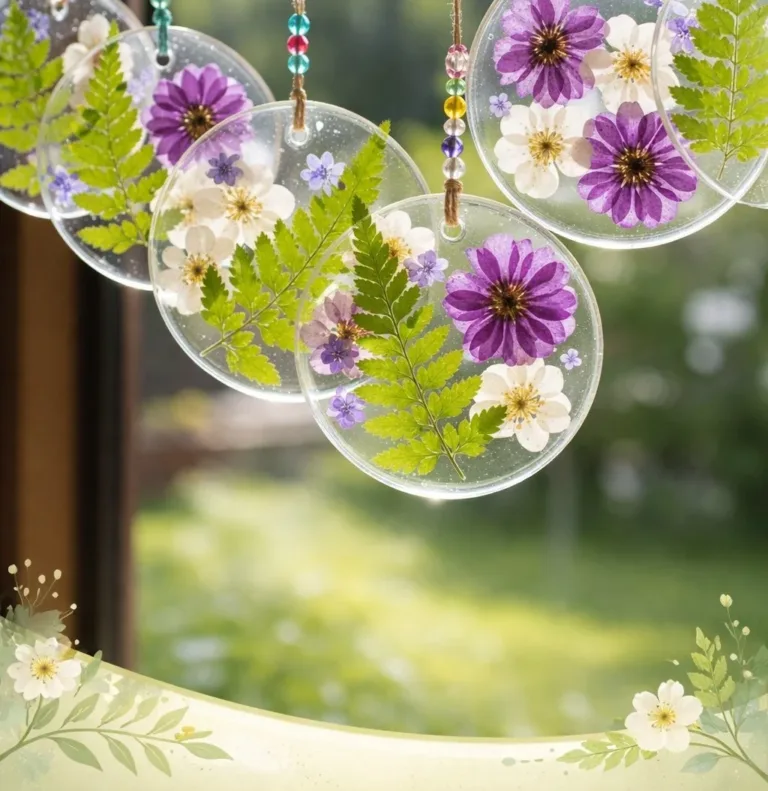 Beautiful preserved cornstarch flowers for decorative use and crafts.