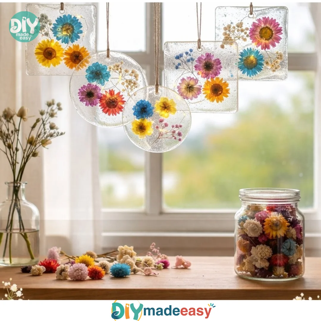 DIY Bioplastic Suncatchers
