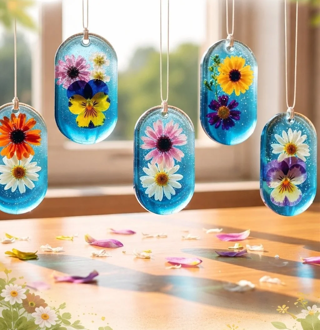 DIY Bioplastic Suncatchers