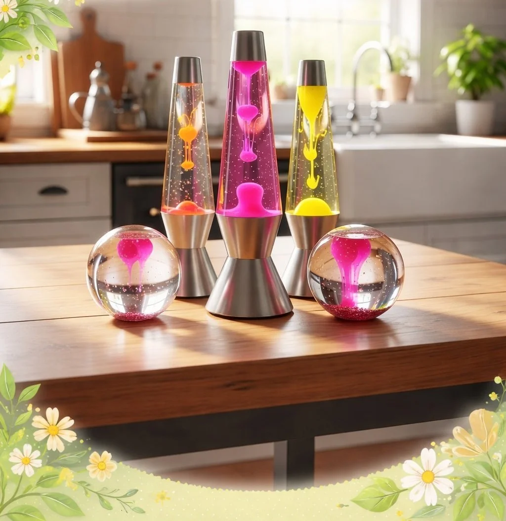 DIY Lava Lamp Suncatcher