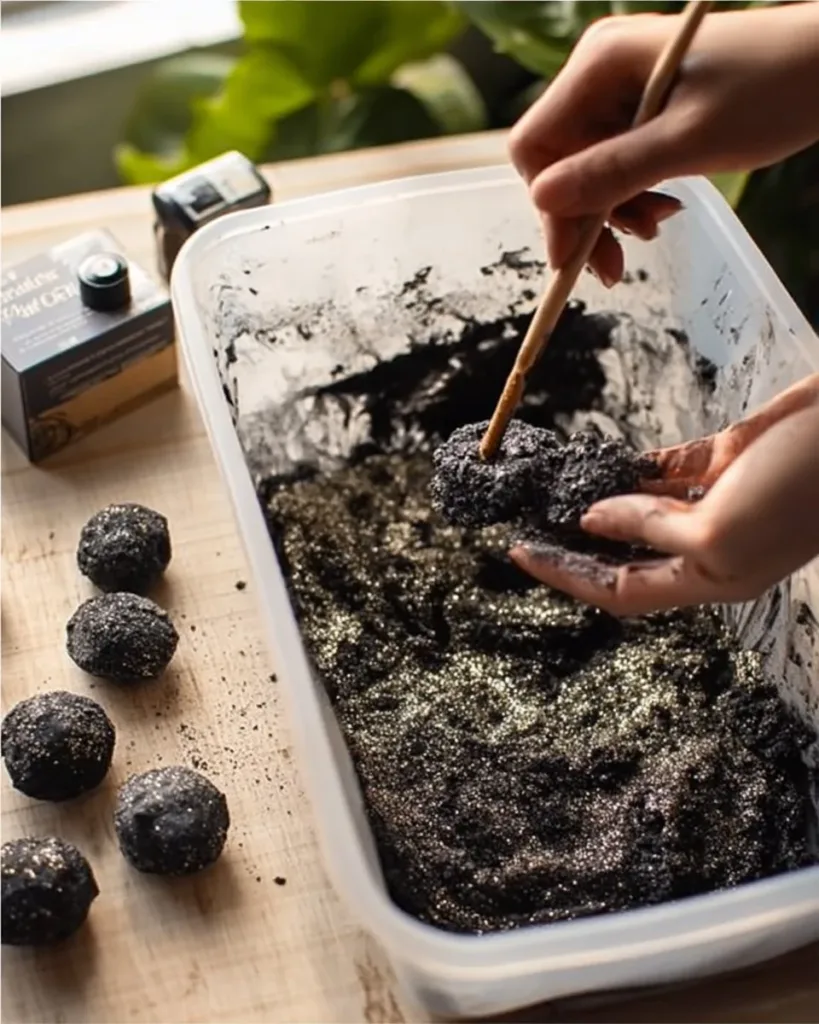 DIY moon rocks project with cannabis and concentrates for enhanced enjoyment.
