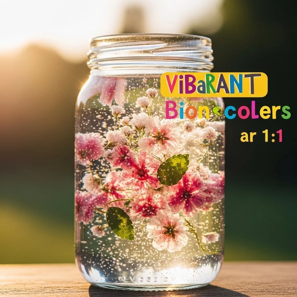 DIY Vibrant Bioplastic Suncatchers