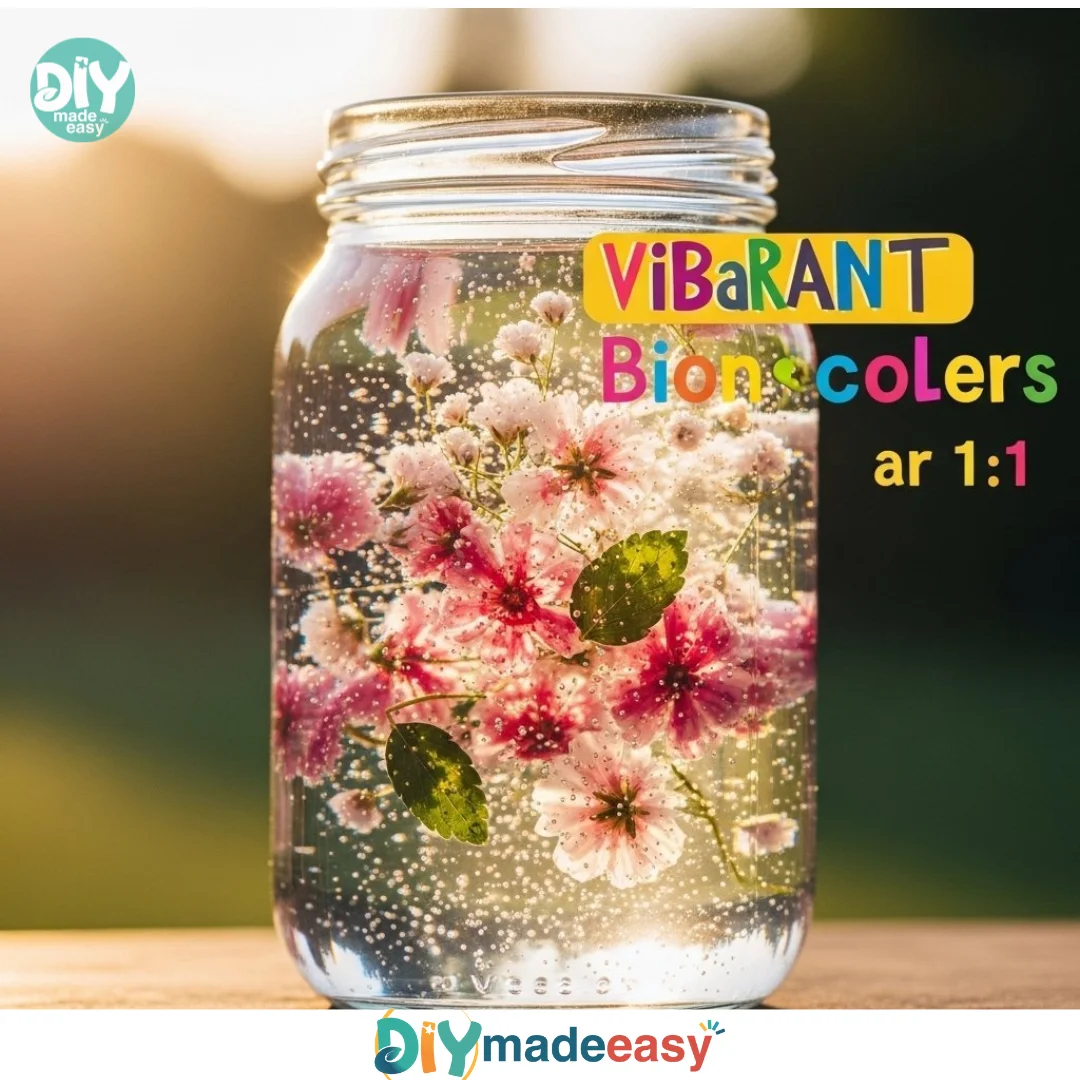 DIY Vibrant Bioplastic Suncatchers